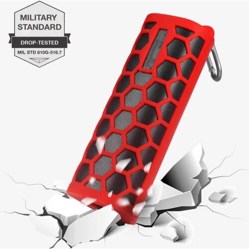 Hot sale,Portable Honeycomb Protective Cover Shell Silicone Case Skin Compatible with Sonos Roam Smart Bluetooth Speaker