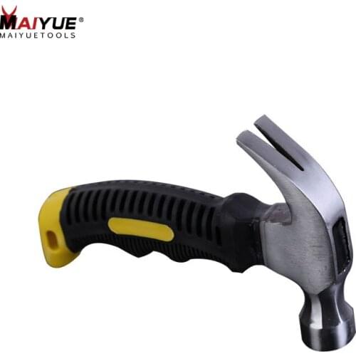 MAIYUE Claw Hammer For Woodworking Rubber Hammer Stainless Tool Mini Hammer Handle Household