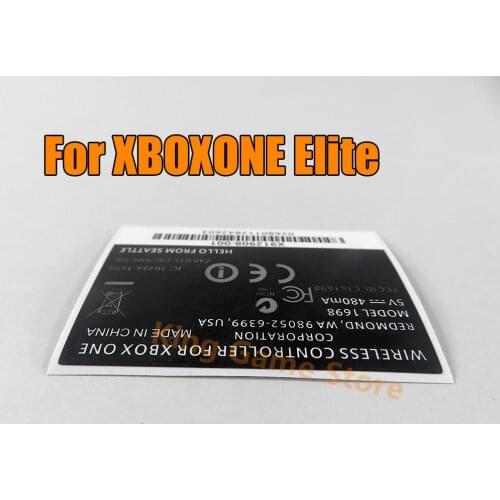500pcs/lot for Xboxone elite wireless controller Label Stickers for Xbox one elite model 1698 sticker label accessories