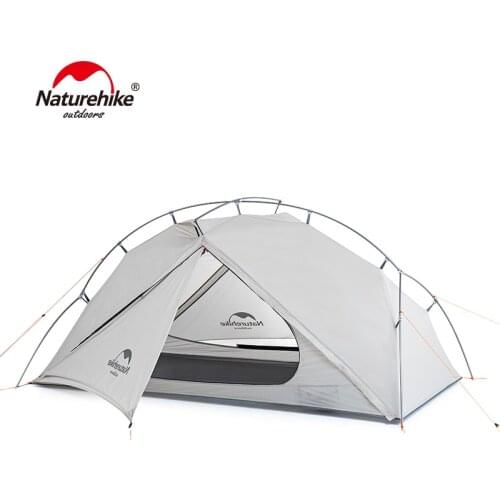 Naturehike VIK Series 970g Ultralight Single Tent 15D Nylon Waterproof Camping Tent Single-layer Outdoor Hiking Tent