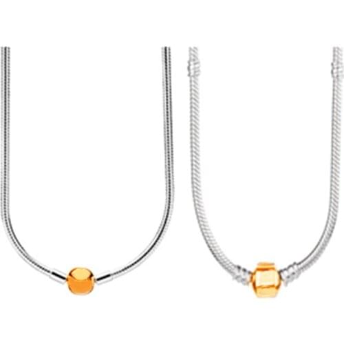 High Quality New Style 925 Silver Bucket Buckle Moment Necklace Exquisite Series Original Jewelry For Ladies Classic Gifts