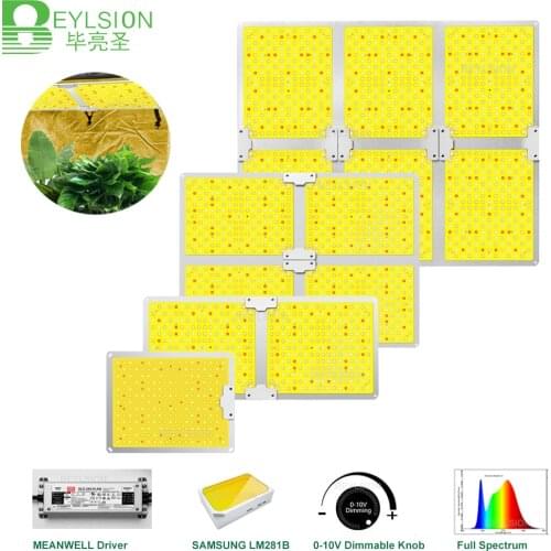 BEYLSION 1000-6000WSMP Daisy Chain Dimmable LED Plant Grow Lamp Quantum Board Lights Growing Box Panel Growing Indoor Plants Veg