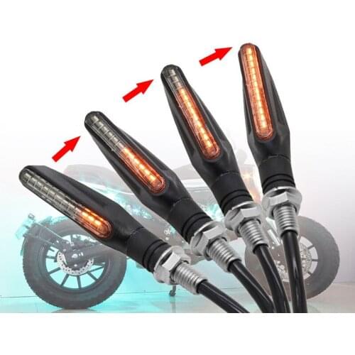 Universal Motorcycle LED Turn Signal Light Indicator Amber Flasher Lamp For Honda CB600F CB1000R CBR900RR CBR600F CBR250R