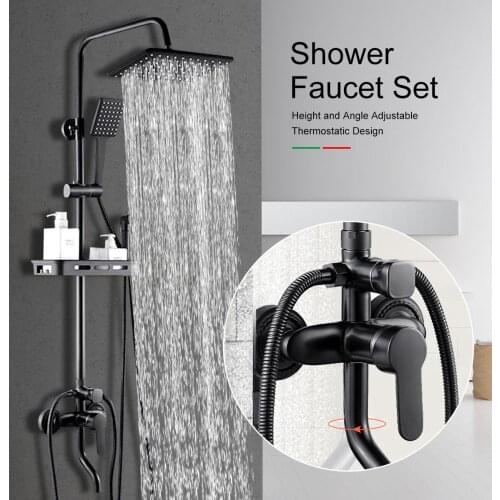 Xueqin Black Shower Faucets