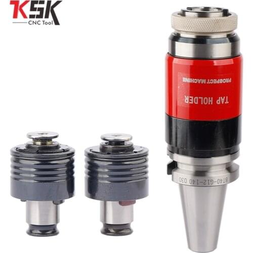 Factory wholesale BT40 G1224 Telescoping torque protection tap tool holders tension TER Tapping G12 collet Floating
