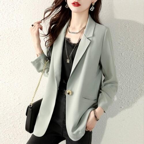 Small Suit Jacket Womens Spring and Summer New Korean Style Slim Drape Thin Seven-Point Sleeve Ladies Sun Protection Coat