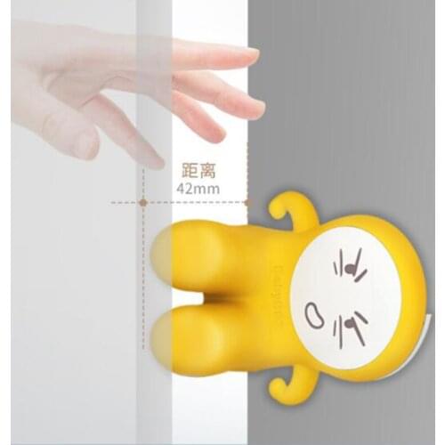 Cute Cartoon Silicone Door Stopper Wedge Slip Resistant Catcher Block Animal Door Stopper Shock Absorbers Newborn Child Care 1pc