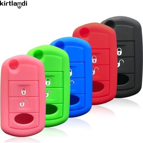 Kirtlandi Silicone Car Key Case Holder for LAND ROVER Discovery Sport LR3 RRS 2009G Range Rover Key Holder Keychain Accessories