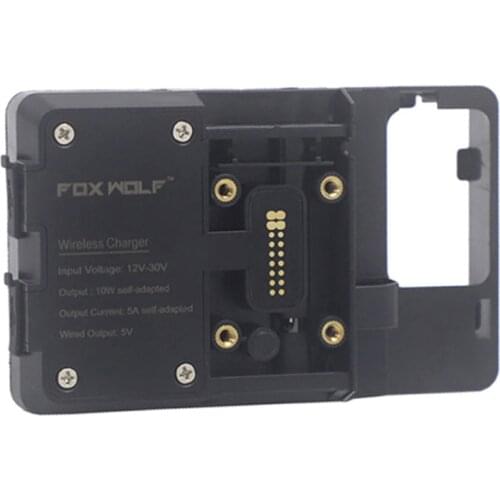 NEW Motorcycle Mobile Phone GPS Mount Navigation Plate Bracket Wireless Charging Stand For R1200GS