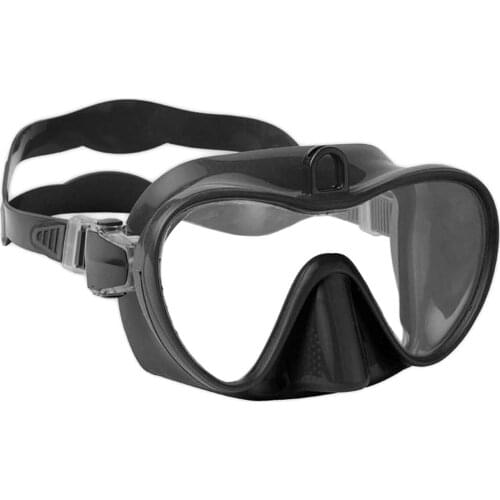 Diving Glasses Ski Glasses Height-adjustable Face Cover Rubber-coated Frameless Swimming Goggles For Swimming Snorkeling Diving