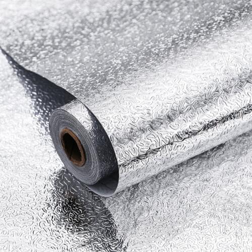 Kitchen Oil-proof Stickers Self-adhesive Wallpaper Stove Water-proof And Moisture-proof Mat Cabinet DIY Wallpaper