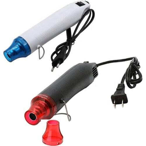 Portable hot air gun 110/220V/230V EU US UK plug electric Soft Ceramic Heat Gun with supporting seat DIY tool heat gun