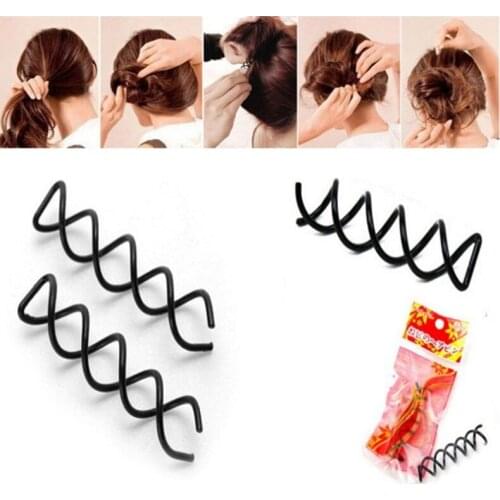 Hair Styling Style Braider Screw Clamp Pearl Hairpin Hair Dressing Korean Manufacturers Acessorios Para Cabelo Rotation Fast Bun