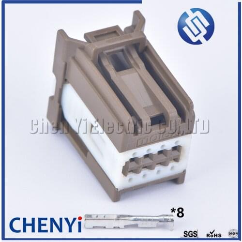 1 set molex 8 pin 347290082 not waterproof auto connector wiring harness plug female car electric cable connection 34729-0082