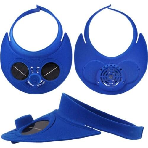 1PC Adult Kids Unisex Solar Powered Cooling Fan Beach Hat Summer Sun Protection Travel Cycling Sport Empty Top Baseball Cap Fans