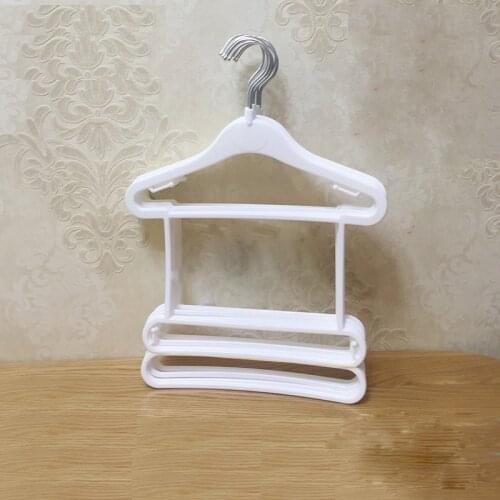 10pcs/lot Childrens plastic hangers for clohtes baby hanger clothing rack for childrens clothing store