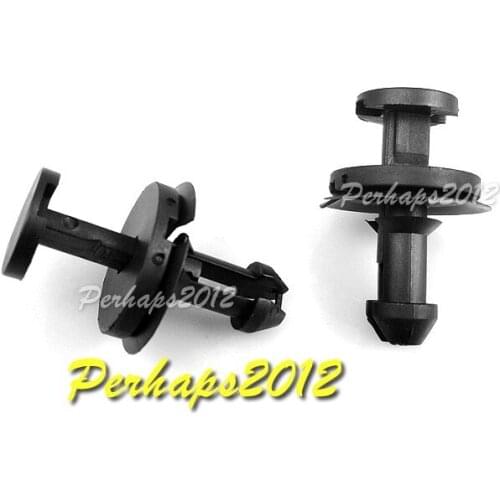 10x nylon forSilverado Lower Front Air Deflector Retainer Clip 15733971 15733970