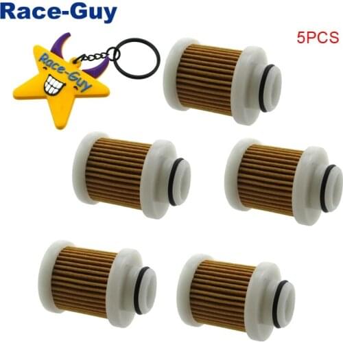 5x Fuel Gas Filter For Yamaha 30-115 6D8-24563-00-00 6D8-WS24A-00-00 F70 F75 F90 T50 T60 6D8-WS24A-00-00 6D8-24563-00-00