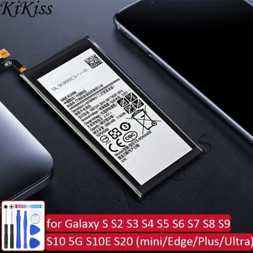 Battery For Samsung Galaxy Ace 2 3 4/S S2 S3 S4 S5 S6 S7 S8 S9 mini Edge Plus SM G930F i9300 i9305 G900S G950F G925S i9070 S5830