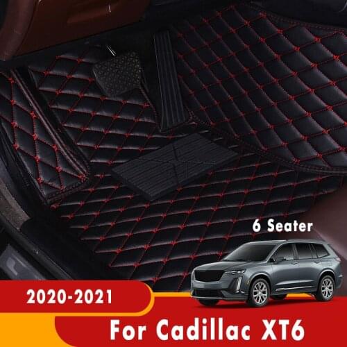 For Cadillac XT6 2020 2021 (6 Seats) Car Floor Mats Rugs Auto Interior Accessories Automobiles Custom Floorliners Pedals Rugs