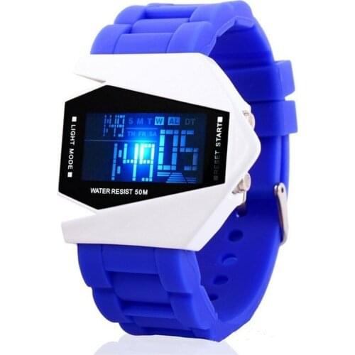 New Big Numbers Men Digital Watch Multifunction Luminous Led Screen Outdoor Sport Watches Back Light Wristwatch Reloj Hombre