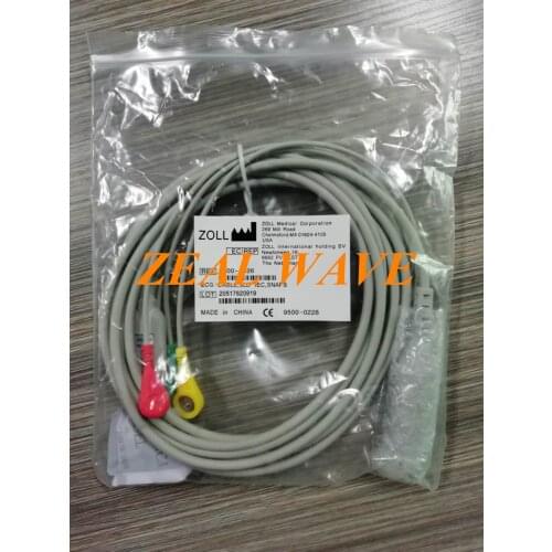 Zoll Original 6-pin Integrated 3 Guide Button Lead Wire
