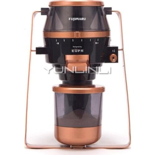 Electric Coffee Bean Grinder Household 80W Grain Mill 6-speed Grinding Machine For Home Office Use Coffee Bean Milling Machine