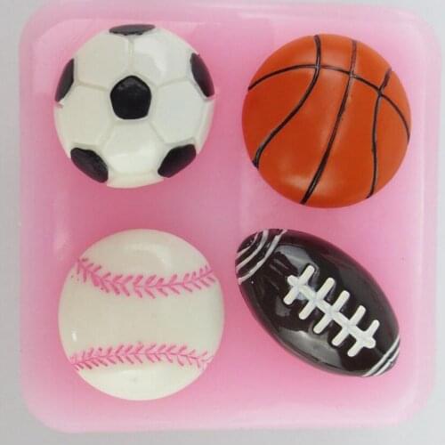 Fondant Cake Decorating Tools The New Soccer Ball Handmade Chocolate Cake Mold Baking Tools Environmentally Friendly Liquid
