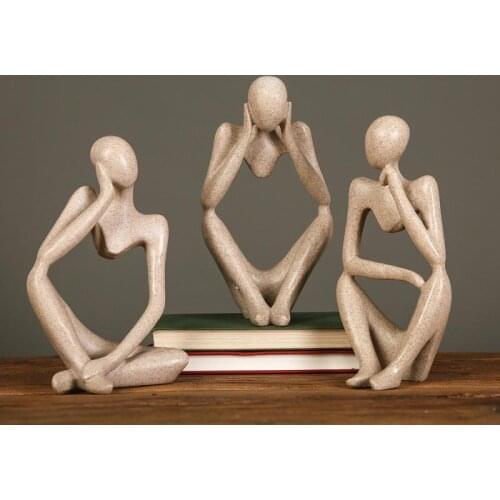 Creativity Northern Europe character artwork Ornaments living room bedroom study Home Decoration Small ornaments