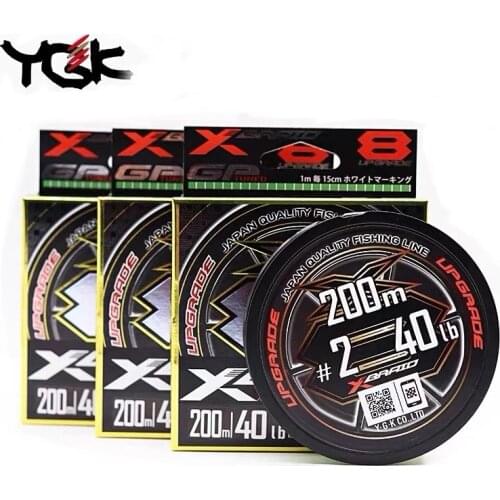 2021 New Arrival Original YGK G-SOUL X8 Upgrade 8 Braided Multi Filament PE Line High Strength Main Fishing Line Japan FishLine