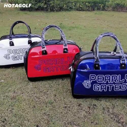 NEW PG PU Golf clothing bag capacity travel bag handbag