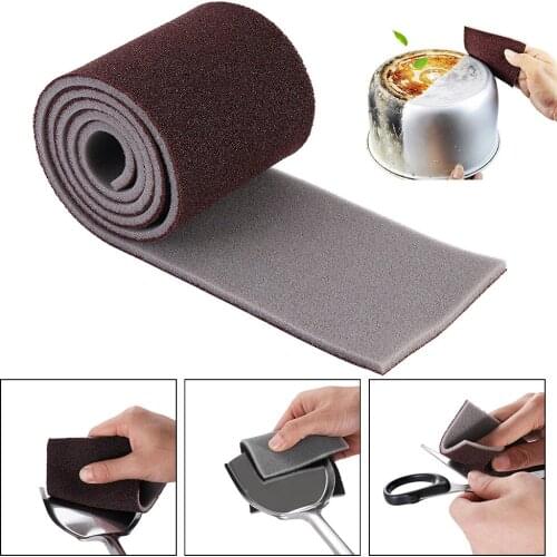 New Emery Sponge Rub Pot Sponge Rust Scouring Sponge Cleaning Sponge Magic Emery Sponge Kitchen Cleaning Tool Scouring Pads