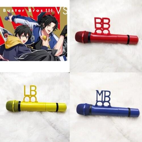 Division Rap Battle Hypnosis Mic DRB Yamada Ichiro Amemura Ramuda Iruma Jyuto Cosplay Microphone Anime Costume Accessories