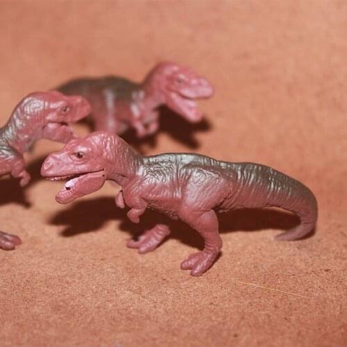 Authentic Animal Dinosaur Model New Die Casting PVC Miniature Scene Decoration Early Education Cognition Tyrannosaurus Rex