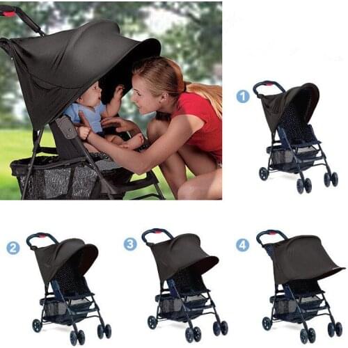 Baby Stroller Sun Visor Carriage Sun Shade Canopy Cover for Prams Stroller Accessories Car Seat Buggy Pushchair Cap Sun Hood