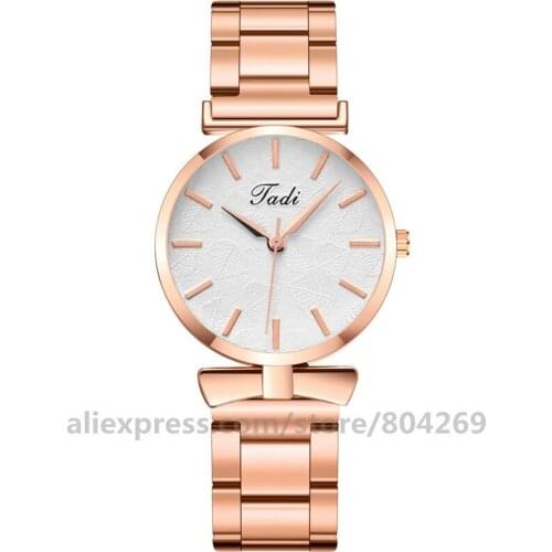 Delicate Design Jadi Steel Band Watch Wholesale Factory Price Fashion Women Stainless Steel Strap Women Quartz Watch Hot Sales
