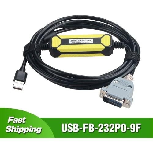 USB-FBS-232P0-9F For Fatek Programming Cable FB-232P0-9F-150 For Fatek FBE-MU/MA/MC Series PLC