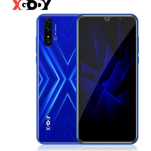 XGODY 3G Smartphone Android 9.0 6" 18:9 QHD Cellphone 2GB RAM 16GB ROM 2800mAh Dual SIM 5MP Camera GPS Wi-Fi Mate X Mobile Phone