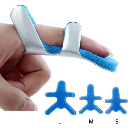 1PC Aluminium Finger Splint Finger All-inclusive Pain Relief Fracture Protection Brace Corrector Support Adjustable Tape Bandage