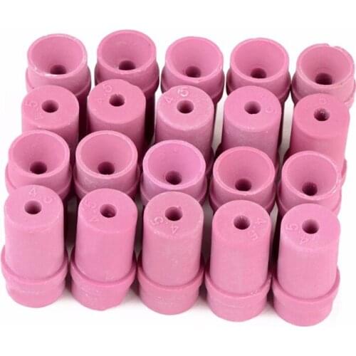 20 Pcs Ceramic Sandblaster Nozzle Air Siphon Sand Blasting Tools Sandblasting Parts Ceramic Nozzle(6Mm)