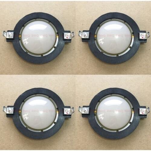 4pcs neodymium speaker diaphragm DE400 replacement tweeter 44mm voice coil for professional audio ccar flat wire