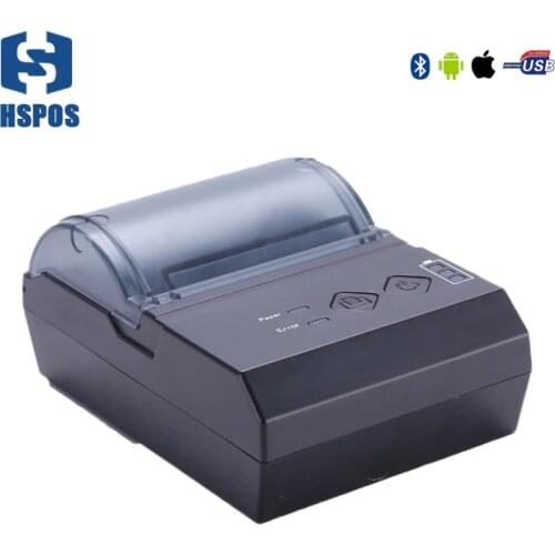 Hot Selling 58mm Portable Thermal Printer with Bluetooth with receipt printing for express printing