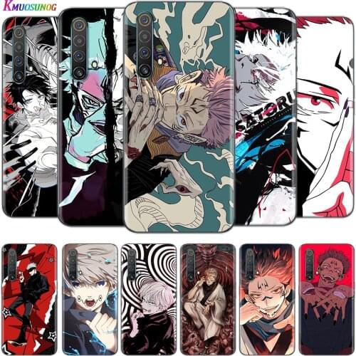 Transparent Cover Jujutsu Kaisen Satoru Gojo anime For OPPO AX7 A1K A93 A92 A73 A72 A53S A52 A32 A31 A9 A11 A7 A5 2020Phone Case