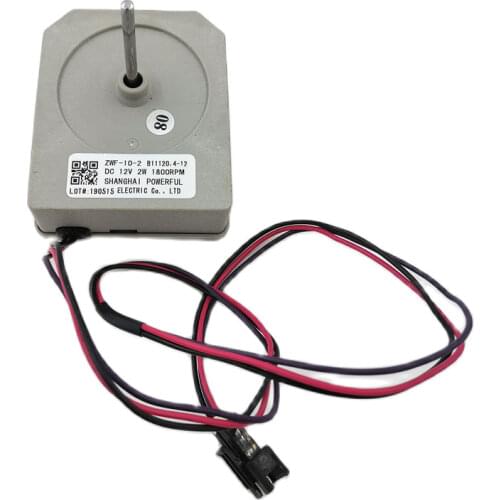 New good working for refrigerator fan motor ZWF-10-2 12V 1800RPM