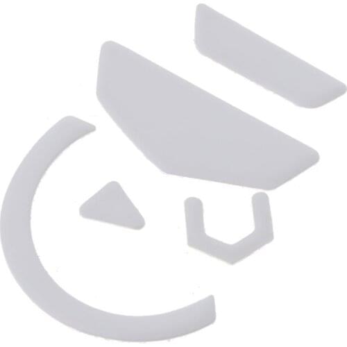 G32B New Arrival 1 set/pack Enhanced Tiger Gaming Mouse Skates Feet for logitech G502 HERO LIGHTSPEED Mouse White Glides Curve