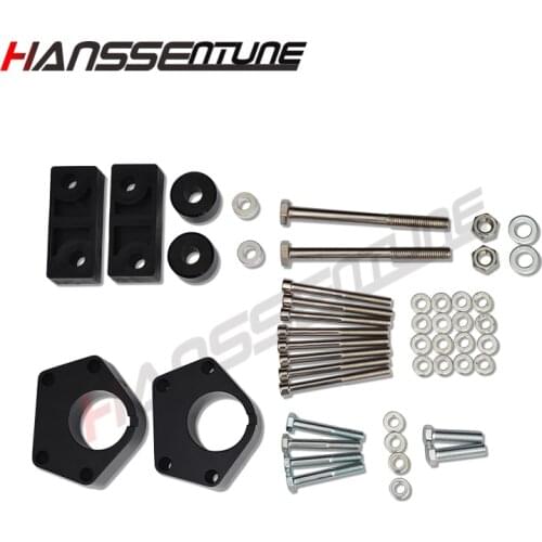 HANSSENTUNE 2" Front Leveling Lift Kit w/ Diff Drop Silver 4WD For IFS 4Runner 1984 - 1995