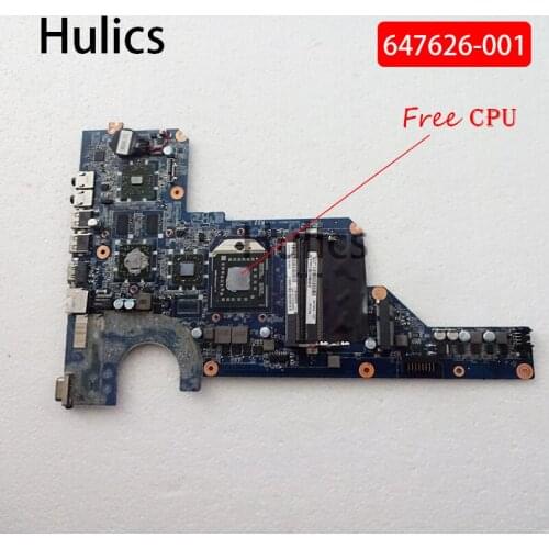 Hulics Original 647626-001 motherboard for HP for Pavilion G6 G4 G7 DA0R22MB6D1
