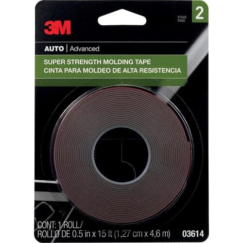 3M 3614 Scotch-Mount 1/2 x 15' Molding Tape