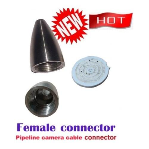New Pipeline Inspection Video Endoscope Camera Broken Cable Repair Connector Pipe Camera Head Replacement Spare Part 5-7mm Cable