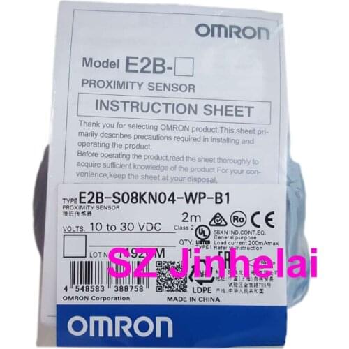 OMRON E2B-S08KN04-WP-B1 E2B-S08KN04-WP-C1 Authentic original Proximity Switch Sensor 2M
